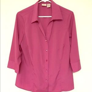 Covington Large Button Blouse